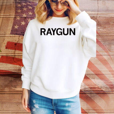 RAYGUN Text Logo Outline Tee Shirt
