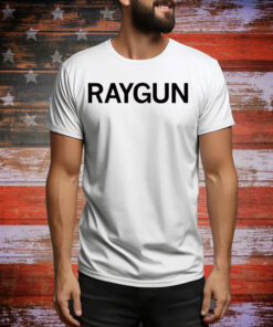 RAYGUN Block Text Logo Tee Shirt