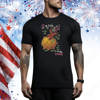 Squid Game 3 Final Game Inspired Survival Drama Tee Shirt