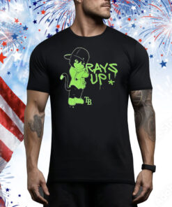 Tampa Bay Rays Up Raymond Mascot Tee Shirt