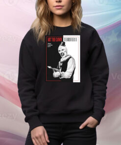 Terrifier Say Hello To My Scary Friend Tee Shirt