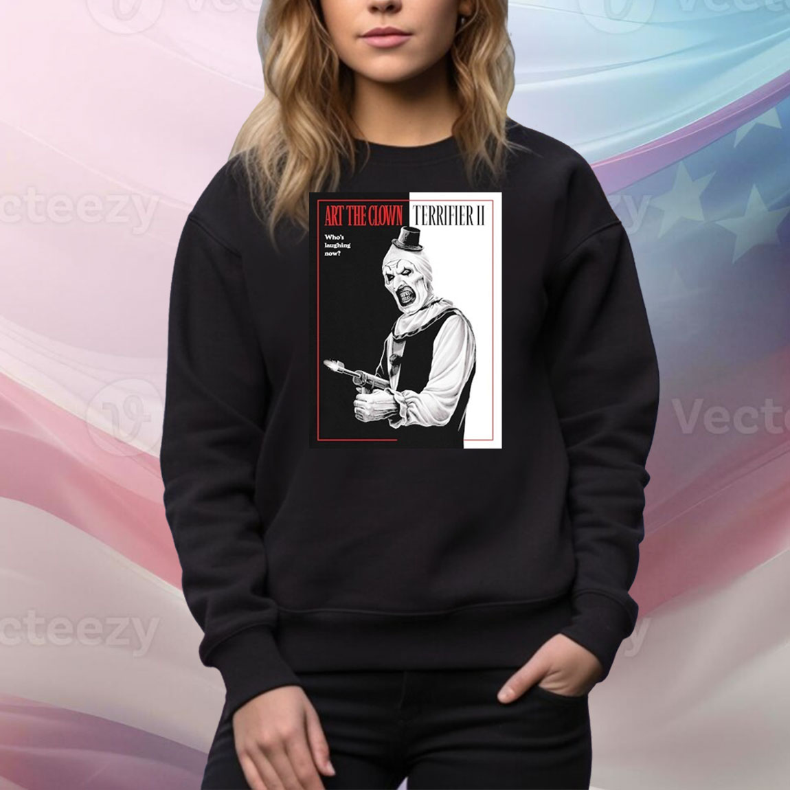 Terrifier Say Hello To My Scary Friend Tee Shirt Terrifier Say Hello To My Scary Friend Tee Shirt