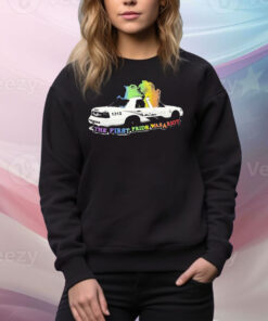 The First Pride Was A Riot Police Rainbow Tee Shirt