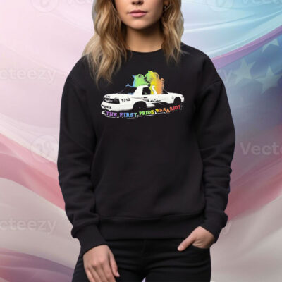 The First Pride Was A Riot Police Rainbow Tee Shirt
