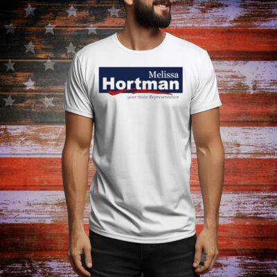 Tim Walz Wearing Melissa Hortman Your State Representative Tee Shirt