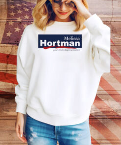 Tim Walz Wearing Melissa Hortman Your State Representative Tee Shirt