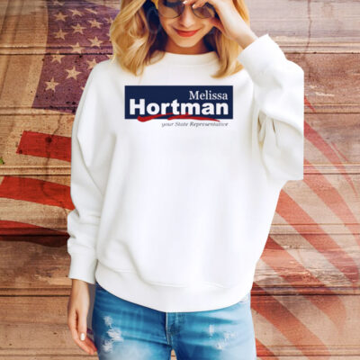 Tim Walz Wearing Melissa Hortman Your State Representative Tee Shirt