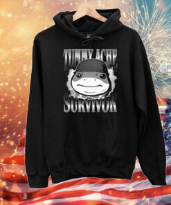 Tummy Ache Survivor Jeff the Land Shark Helmet Meme T-Shirt
