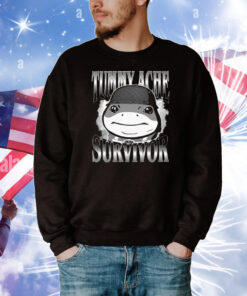 Tummy Ache Survivor Jeff the Land Shark Helmet Meme T-Shirt