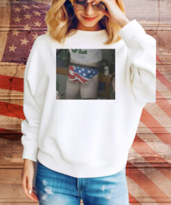 US Flag Underwear Meme Tee Shirt