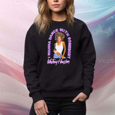 Whitney Houston I Wanna Dance With Somebody Tee Shirt