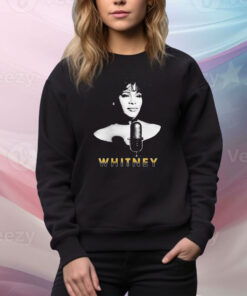Whitney Houston Microphone Tee Shirt