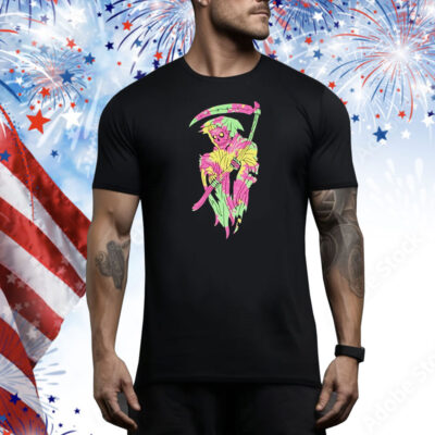 Zomboy Tie Dye Reaper Tee Shirt