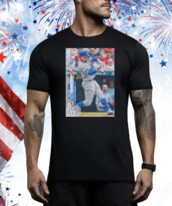 2020 Topps Baseball Mookie Betts Dodgers Tee Shirt