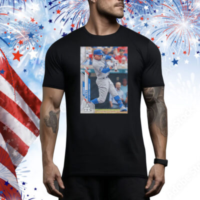 2020 Topps Baseball Mookie Betts Dodgers Tee Shirt