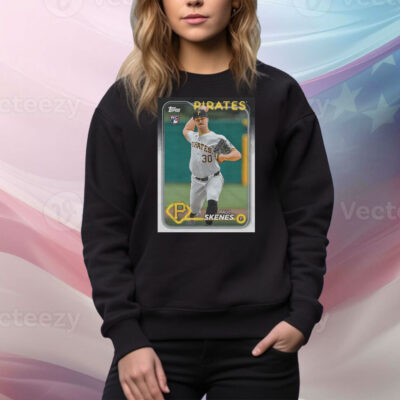 2024 Topps Baseball Paul Skenes Pirates Tee Shirt