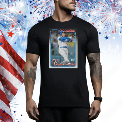 2024 Topps Baseball Shohei Ohtani Dodgers Tee Shirt