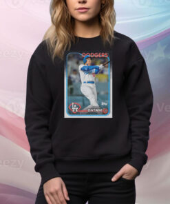2024 Topps Baseball Shohei Ohtani Dodgers Tee Shirt