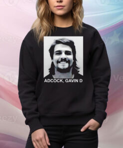 Adcock Gavin D mugshot Tee Shirt
