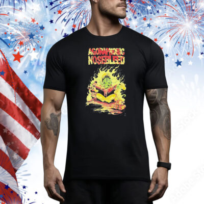 Agoraphobic Nosebleed Tentacle Book Tee Shirt