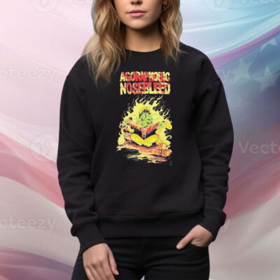 Agoraphobic Nosebleed Tentacle Book Tee Shirt