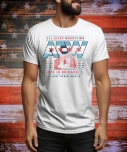 All Elite Wrestling Chicago Theater Dates Tee Shirt