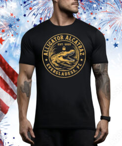 Alligator Alcatraz Florida Everglades Parody Tee Shirt
