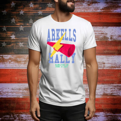 Arkells The Rally 2025 Event Tee Shirt