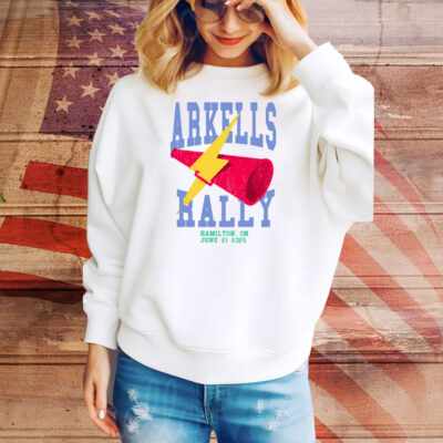 Arkells The Rally 2025 Event Tee Shirt