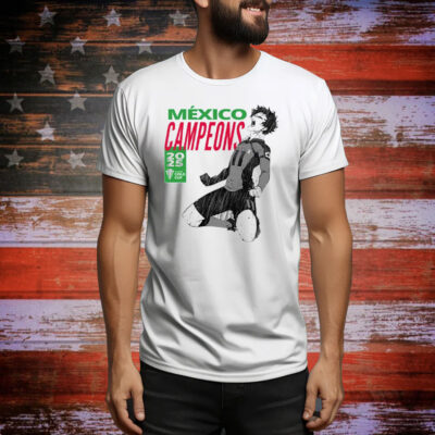 Blue Lock Vs Mexico Campeones Tee Shirt