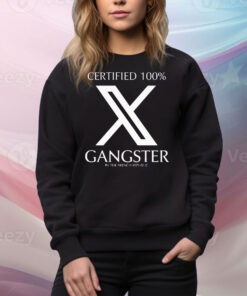 Certified 100% gangster by the french republic Tee Shirt
