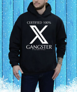 Certified 100% gangster by the french republic Tee Shirt