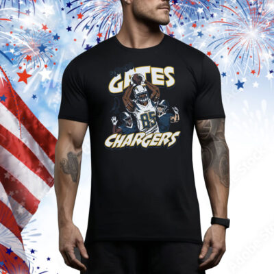 Chargers Antonio Gates Signature Tee Shirt