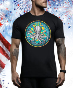 Dark Seas Octopus Glass Tee Shirt