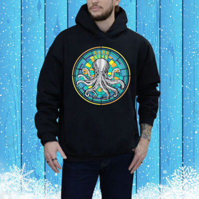 Dark Seas Octopus Glass Tee Shirt