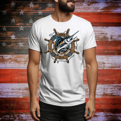 Dark Seas Waterlogged Fish Tee Shirt