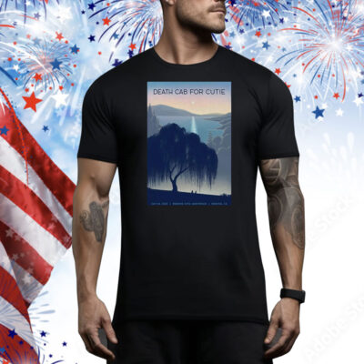 Death Cab For Cutie Jul 25 2025 Redding Civic Auditorium In Redding CA Tee Shirt