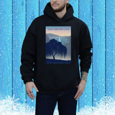 Death Cab For Cutie Jul 25 2025 Redding Civic Auditorium In Redding CA Tee Shirt