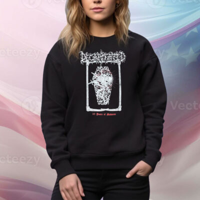 Decapitated 25 Years Of Madness The First Damned Tee Shirt