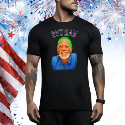 Dennis Rodman Morgan Freeman Tee Shirt