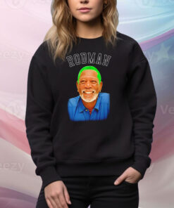 Dennis Rodman Morgan Freeman Tee Shirt