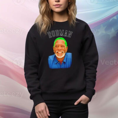 Dennis Rodman Morgan Freeman Tee Shirt