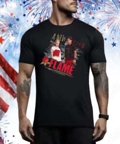 Disney Zombies 4 Nova And Victor A New Flame Tee Shirt