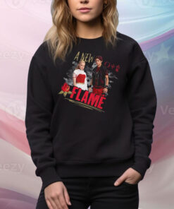 Disney Zombies 4 Nova And Victor A New Flame Tee Shirt