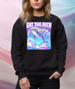 Eat The Rich Dolphin Tee Shirt