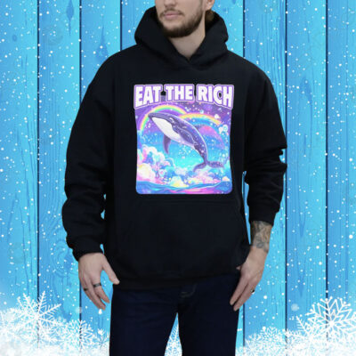 Eat The Rich Dolphin Tee Shirt