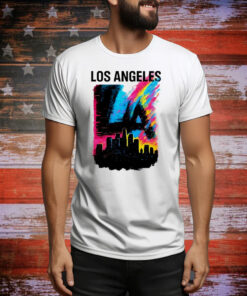 Electric LA Skyline Tee Shirt