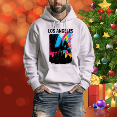 Electric LA Skyline Tee Shirt
