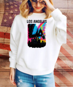 Electric LA Skyline Tee Shirt