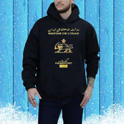 Empire De L’iran Passport Tee Shirt